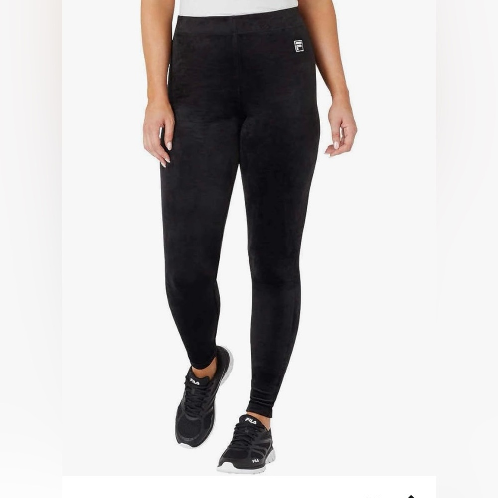 Fila women’s velour leggins size small